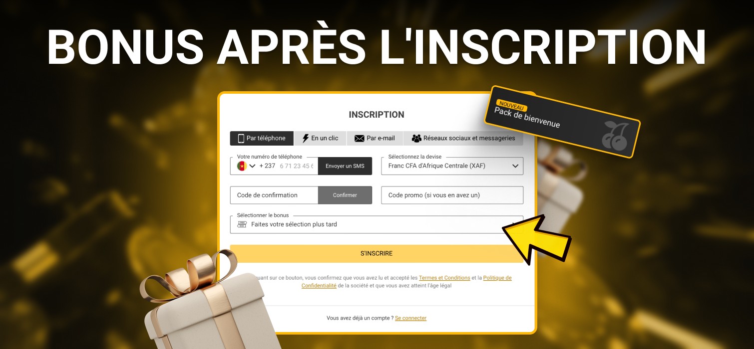 bonus pour inscription à melbet