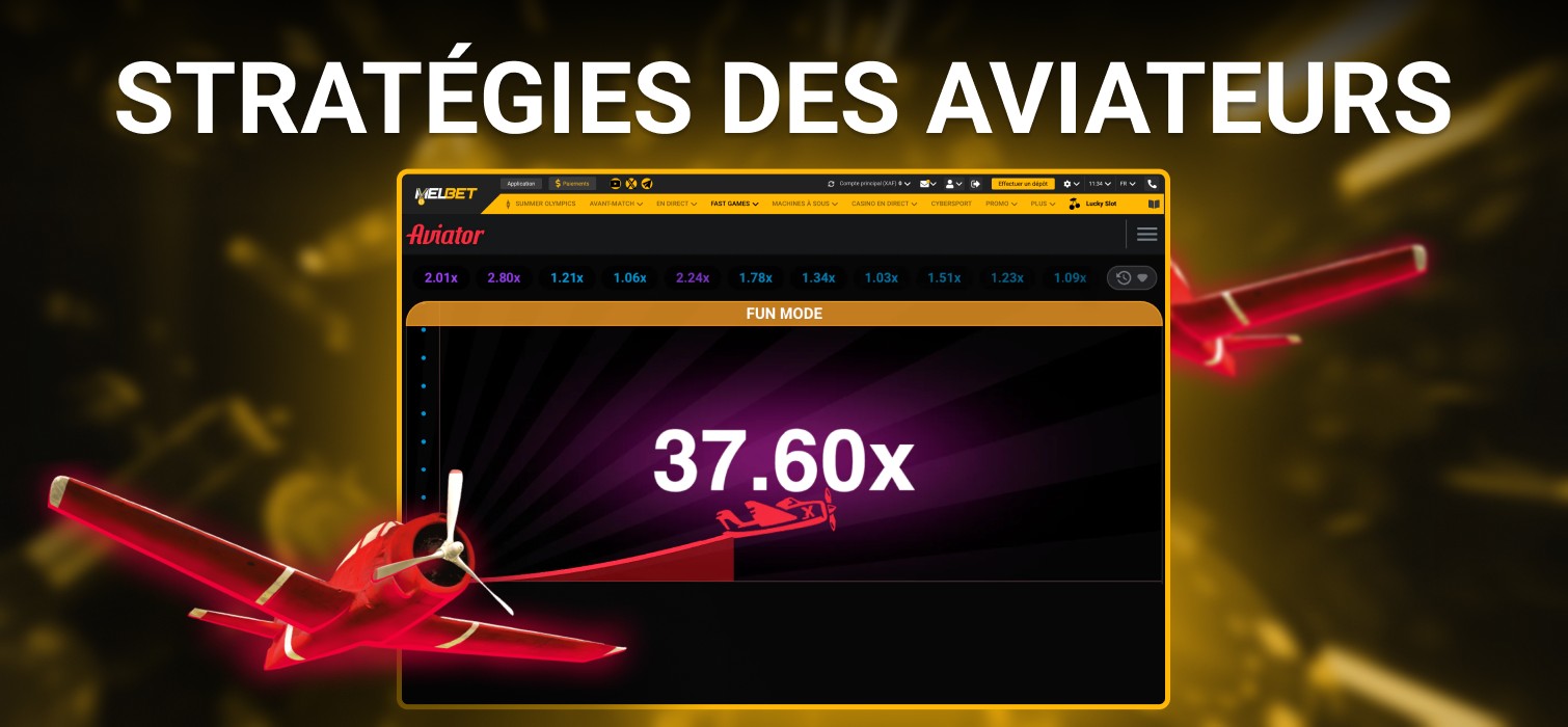 stratégie du jeu de aviator