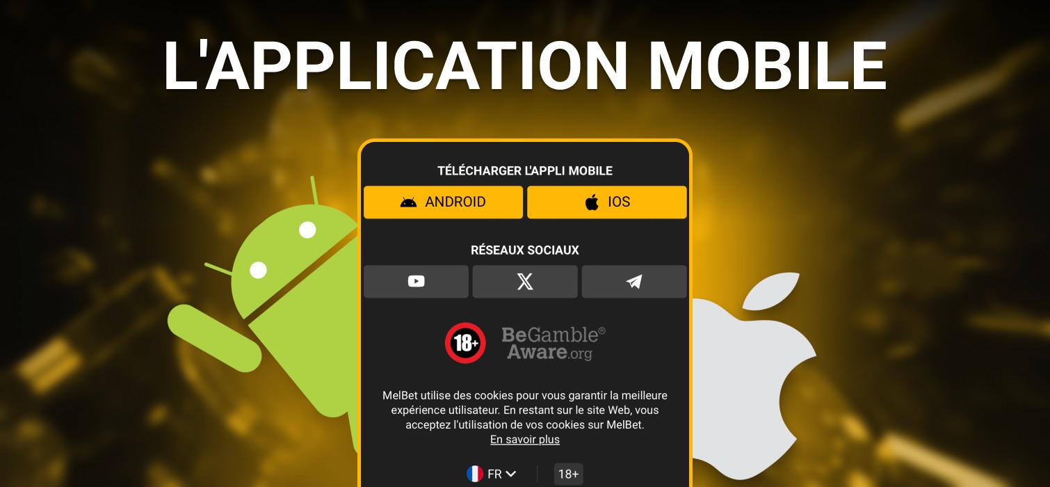 application mobile de casino