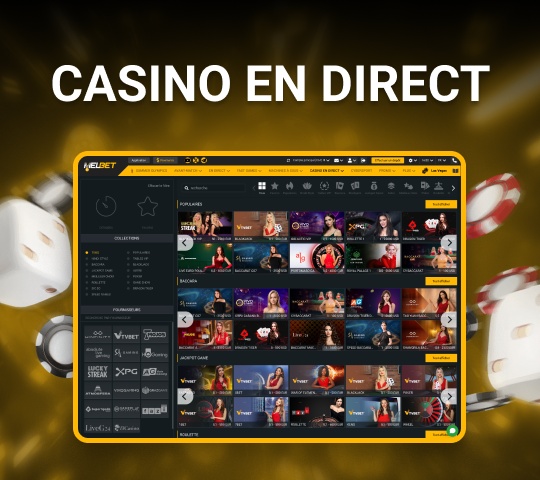 jeux de casino en direct populaires