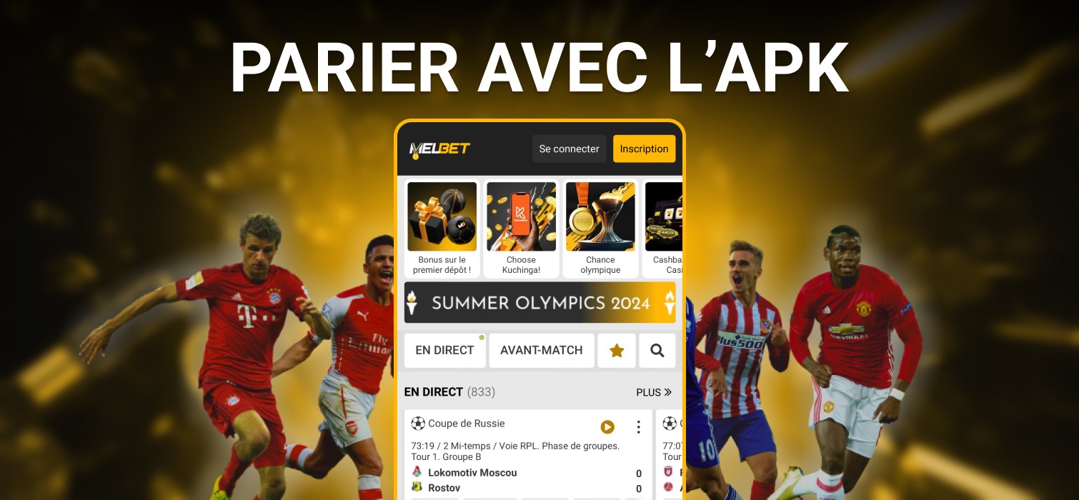 paris sportifs dans melbet app