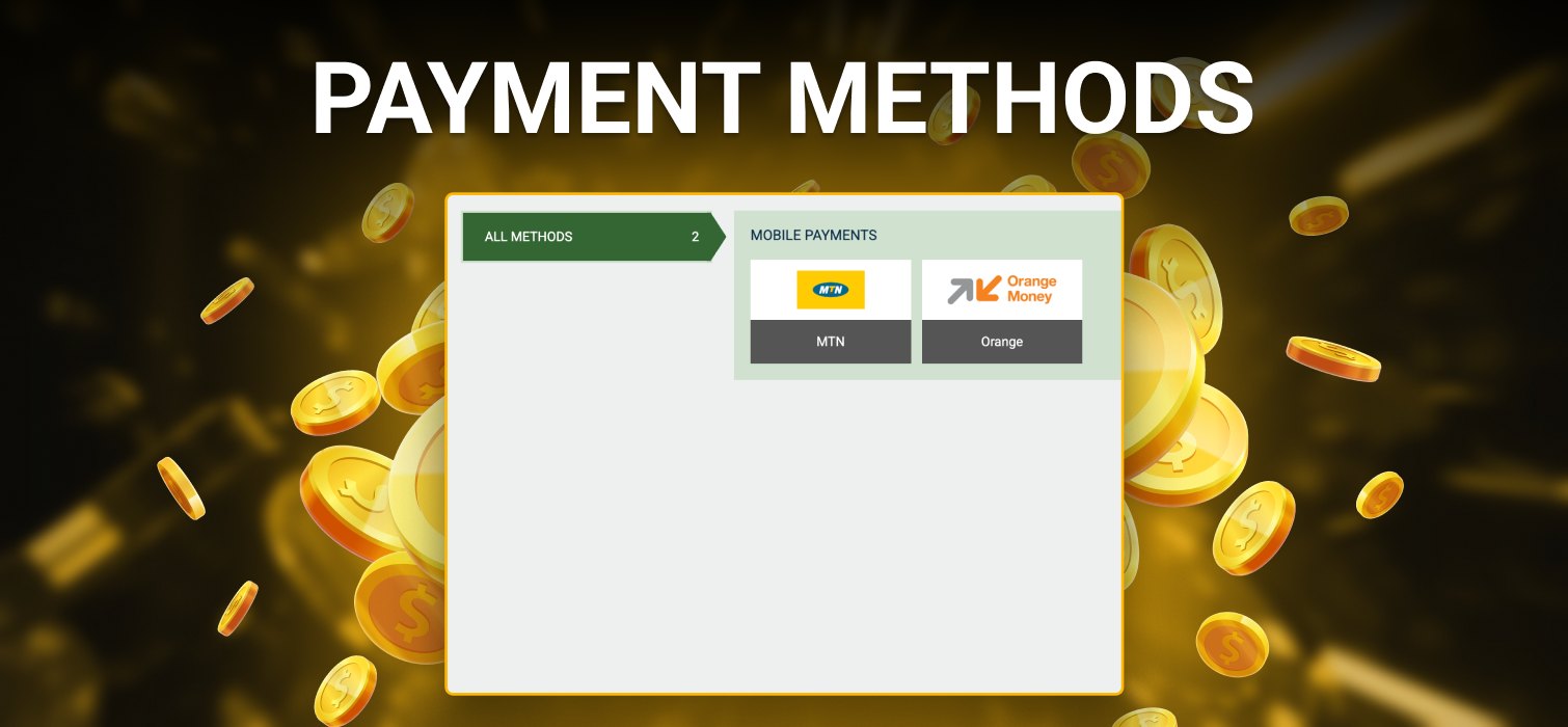 available payments in melbet casino