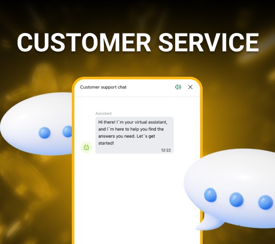 casino support in the app