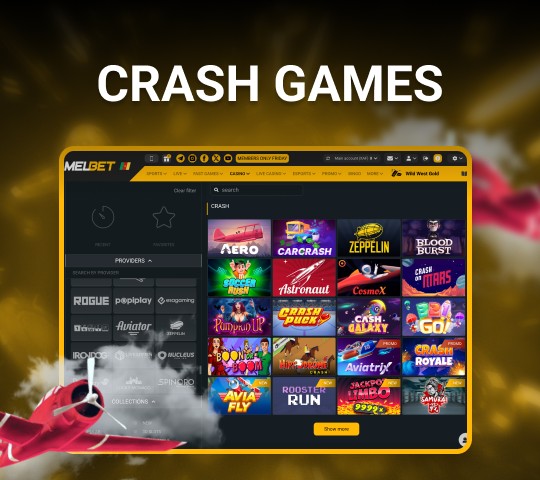 crash games at melbet