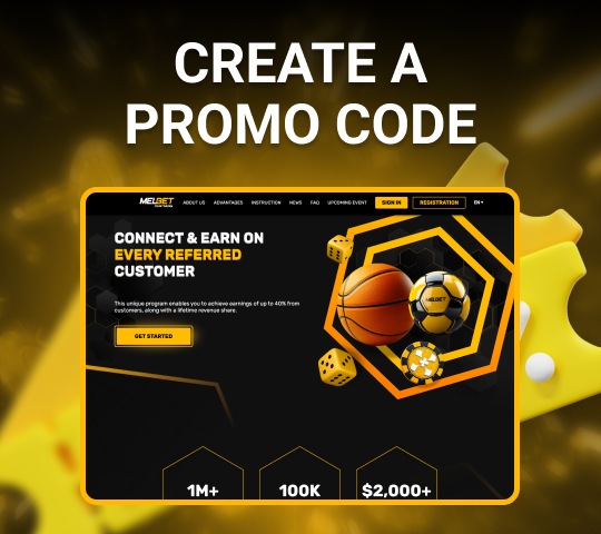 create a promo code at melbet