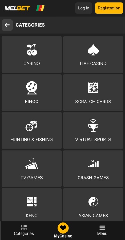 melbet casino games