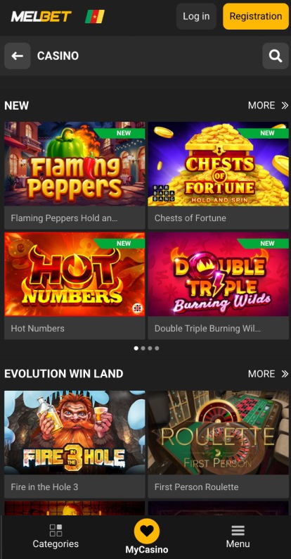melbet slot games
