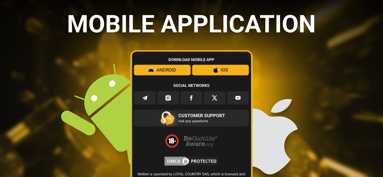 mobile application of casino